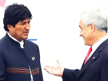 Morales y Piñera