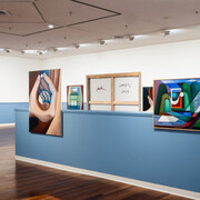 Imogen Taylor, From behind, exhibition view. Courtesy of Dunedin Public Art Gallery