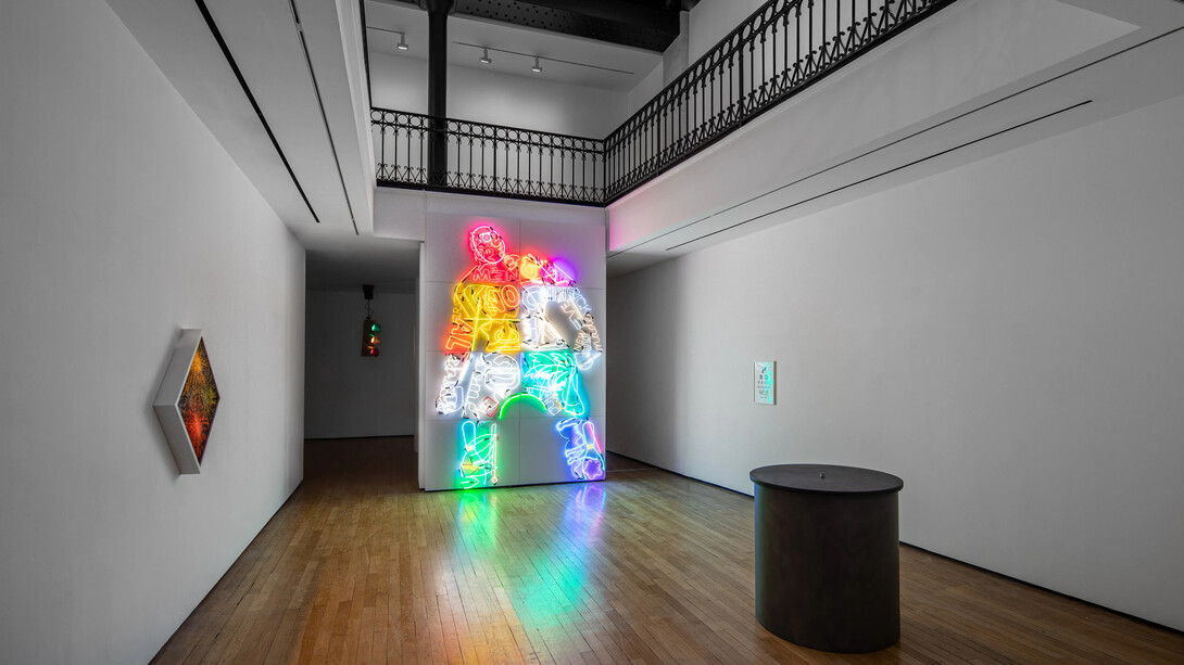 Iván Navarro, Cyclops, exhibition view. Courtesy of Templon 