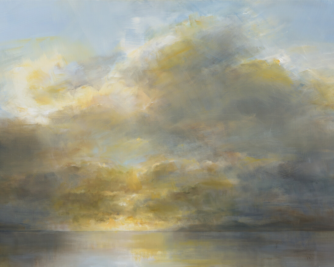 Walker, Evening, Shuna Sound. Courtesy of Thackeray Gallery 