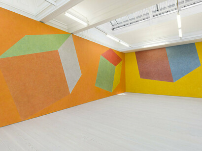 The supreme rifts...a measured propinquity, Exhibition view. Courtesy of Marian Goodman Gallery 