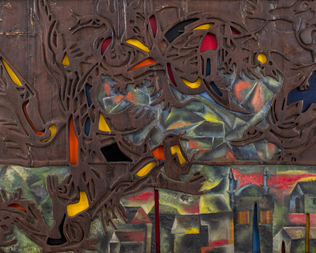 Piraji Sagara, Whittled Space. Courtesy of Akara Art 