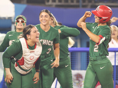 Equipo olímpico de softbol mexicano