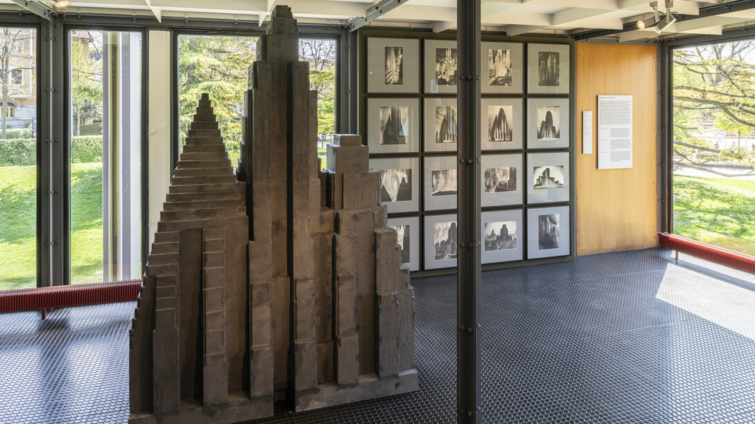 Bauen für die macht, ausstellungsansicht. Mit freundlicher genehmigung des Museums für Gestaltung