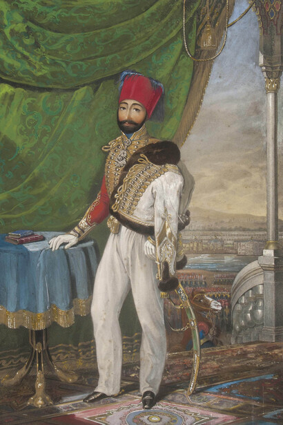 Anónimo, Retrato del joven sultán Mahmut II