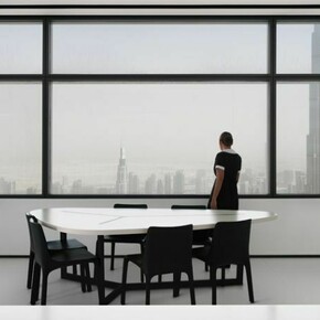 Isaac Julien, Horizon / Elsewhere (Playtime), 2013, Endura Ultra Photograph, 160 x 240 cm,
63 x 94 1/2 in, Edition of 6 plus 1 AP, Courtesy the Artist, Victoria Miro, London & Metro Pictures, New York. © Isaac Julien