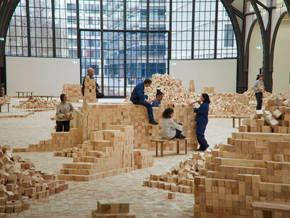 Lina Lapelytė, We make years out of hours, ausstellungsansicht. Mit freundlicher genehmigung des Hamburger Bahnhofs