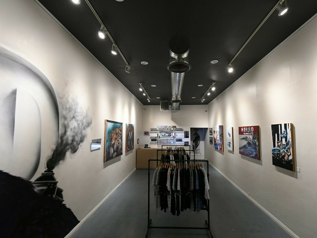 Dytch66 Solo Show, Exhibition view. Courtesy of Ewkuks