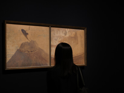 M. K. Čiurlionis: the inner constellation, exhibition view. Courtesy of M. K. Čiurlionis National Museum of Art