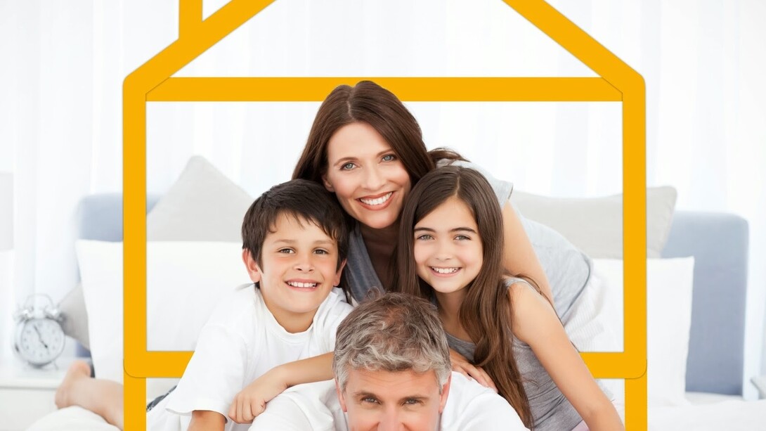 En casa con la familia