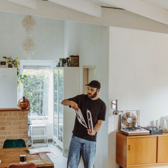 Studio Visit Louis Reith. Courtesy of Mini Galerie