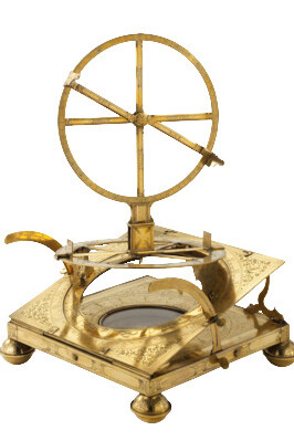 Torquetum of Dr. Franciscus de Padoanis
Erasmus Habermel (dec. 1606)1585/90 and ca. 1603PragueH 36,7 cm; base: L 20,2 cm; W 20,2 cm