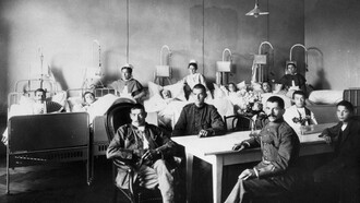 L'epidemia di influenza spagnola durante la guerra