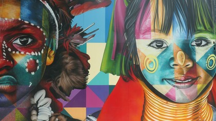 Street Art do artista brasileiro Eduardo Kobra