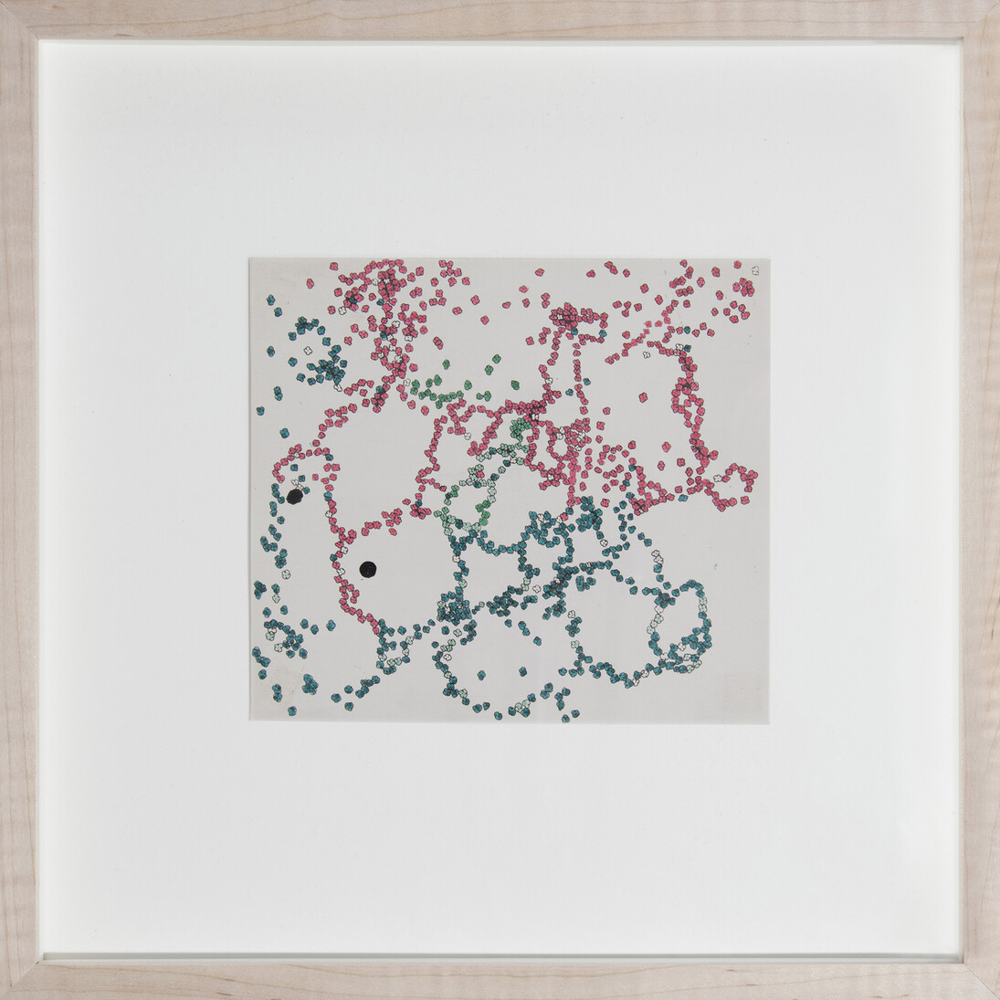 Eduardo Terrazas, Traces 6.74, 1985-2005, Ink and marker on paper, 5 1/2 x 6 in. / 14 x 15.5 cm © Eduardo Terrazas, courtesy Timothy Taylor, London