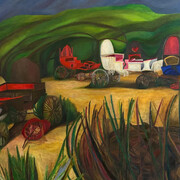 Aban Raza, Sector 45, Noida (detail), 2026. Courtesy of Anant Art Gallery