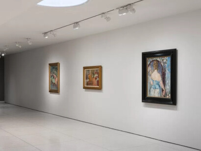 Thannhauser Collection, Exhibition view. Courtesy of Guggenheim Museum