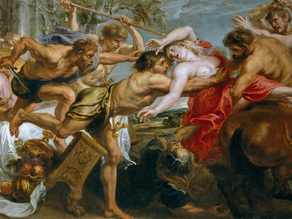 «El rapto de Hipodamía», P.P. Rubens (1577-1640)