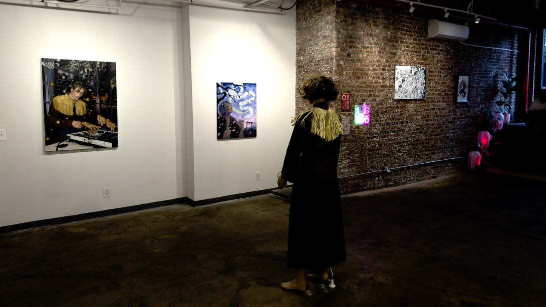 Various artists, Sake and a dream: artists’ exploration of bobu, exhibition view. Courtesy of Zepster Gallery 