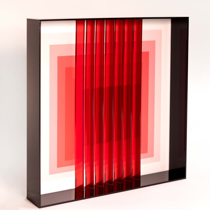 Blanca Estela Rodríguez, Expanded Vision IV, 2023, acrylic glass. Courtesy the artist and The Tint Gallery