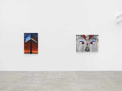 Marc Librizzi, In transit, exhibition view. Courtesy of Harkawik