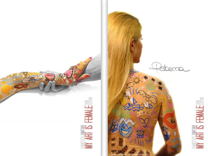 My Art is Female, Skin Edition - Maria Grazia and Rebecca