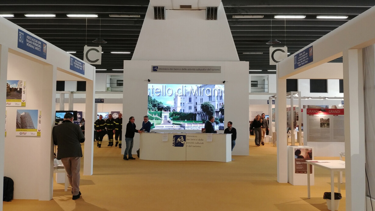 Salone Internazionale del Restauro. Courtesy of Ferrara Fiere