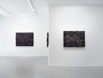 Chellis Baird, Mood machines, vue de l'exposition. Avec l'aimable autorisation de RX&SLAG