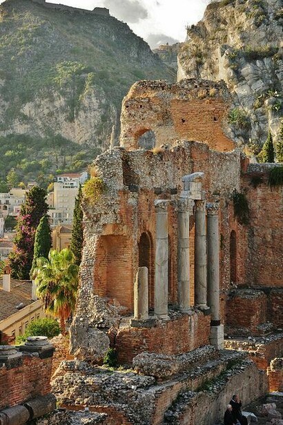 Il parco archeologico di Taormina, Sicilia