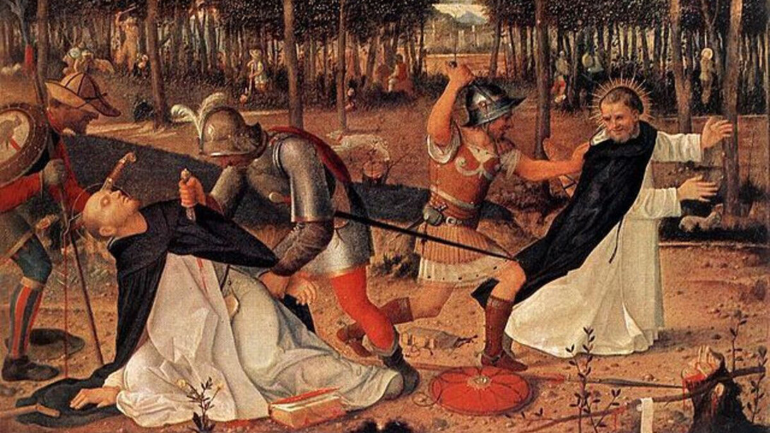 Giovanni Bellini, The Murder of Saint Peter Martyr