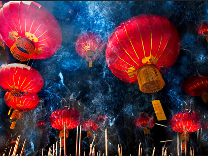 Colour Of Chinese New Year in Penang, Malaysia
