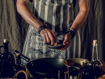 A rustic homemade meal celebrates the simple flavours and comforting traditions of home cooking
