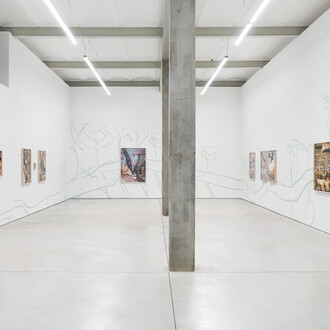 Sheida Soleimani, Flyways, exhibition view. Courtesy of Harlan Levey Projects