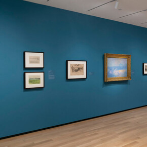 Air quality: the influence of Smog on european modernism, exhibition view. Courtesy of the Baltimore Museum of Art