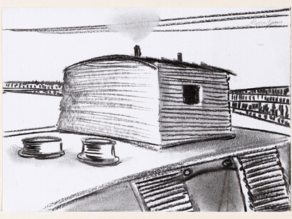 Merlin James, Elizabeth Magill and Stephen McKenna. Courtesy of Kerlin Gallery