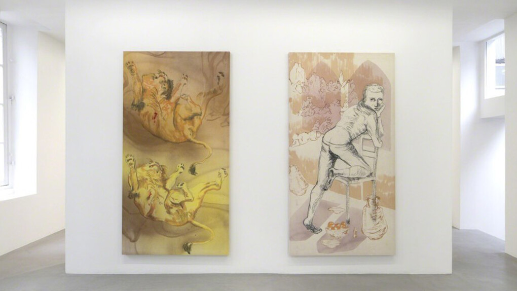 Matthew Lutz-Kinoy. Courtesy of Kamel Mennour Gallery