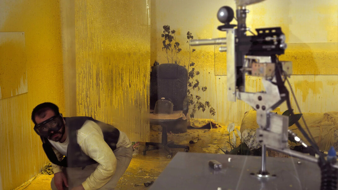 Wafaa Bilal, Domestic tension, 2007. Courtesy of MCA Chicago
