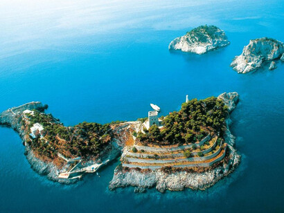 Li Galli, l'arcipelago delle Sirene, Positano, Italia