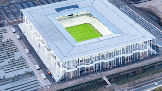 O novo estádio de Bordéus, de 2016