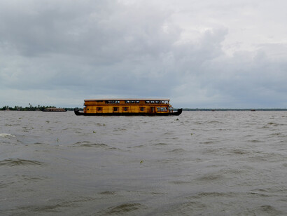 Luxury houseboat in Vembanad Lake
