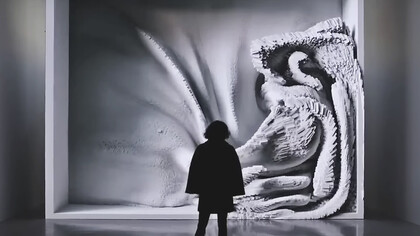 Depiction of "melting memories" to visulize the moment of remembering 