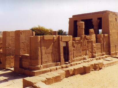 Philae, il tempietto di Hathor
