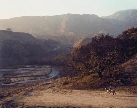 Philip-Lorca diCorcia, Sylmar, California, 2008, Inkjet print, 56 x 71 inches (142.2 x 180.3 cm), Courtesy the artist and David Zwirner, New York/London
