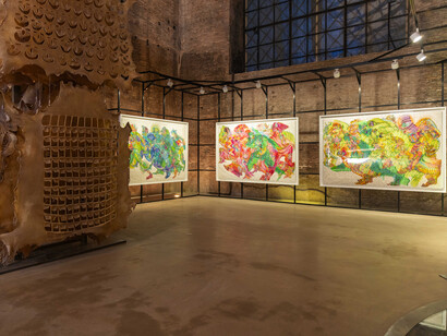 Wu Jian’an, Metamorphosis, exhibition view. Courtesy of the Museo Nazionale Romano