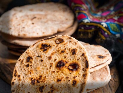 Il chapati, un pane basso non lievitato