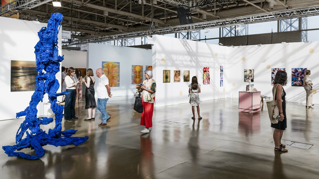 CAN Art Fair, 2024 edition, exhibition view. Courtesy of CAN Art Fair