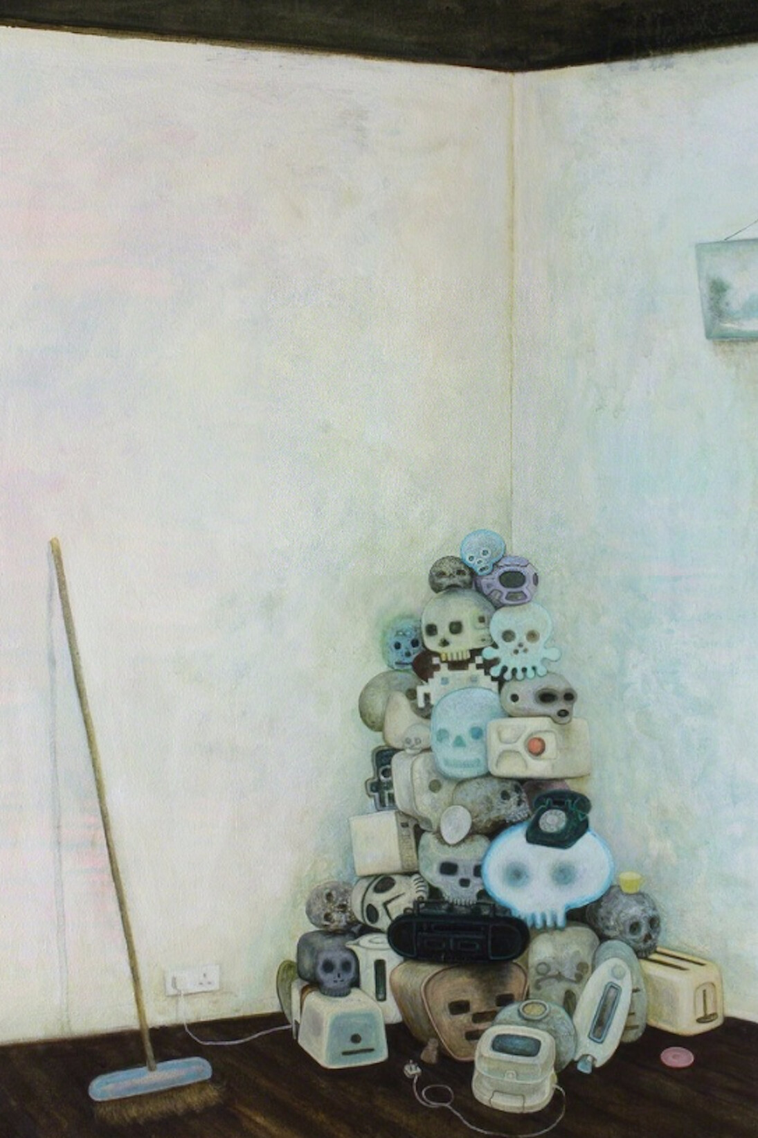 Alasdair Wallace, Cowp, 2016. Courtesy of Rebecca Hossack Art Gallery