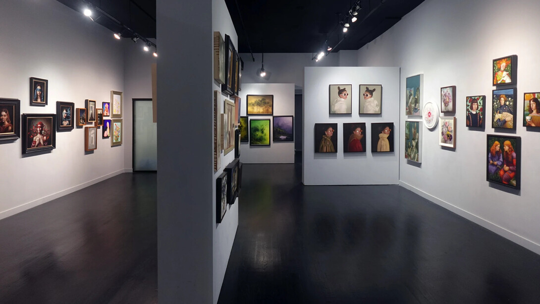 Various artists, Five and under, exhibition view. Courtesy of Arcadia Contemporary