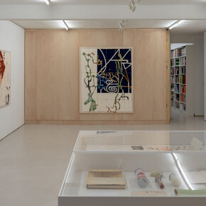 Alsino Skowronnek, Let the heavy things float, exhibition view. Courtesy of Moisés Pérez de Albéniz Gallery