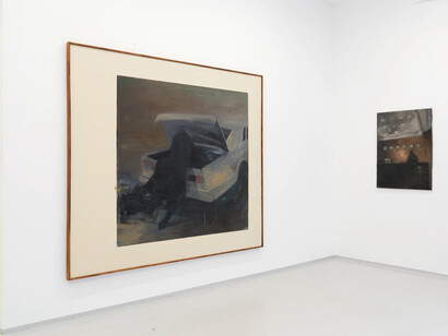 Tim Sandow, Krefeld, exhibition view. Courtesy of Galerie Droste